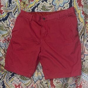 Men's Red Shorts